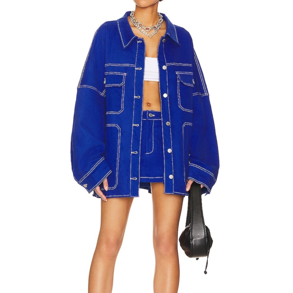 By Dylan Blue Set | Cooper Jacket & Skirt